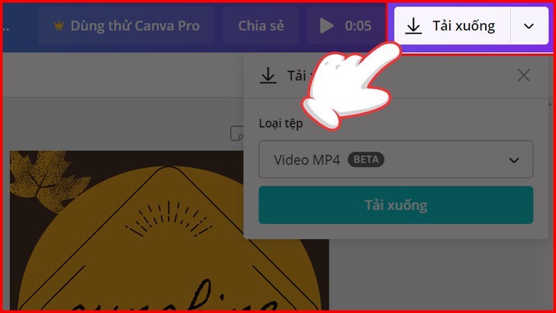 Làm poster trên Canva trên máy tính bước 3.7