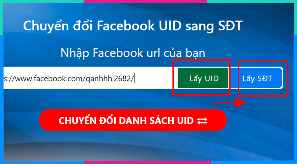 Cách lấy UID Facebook bằng FBUID B3