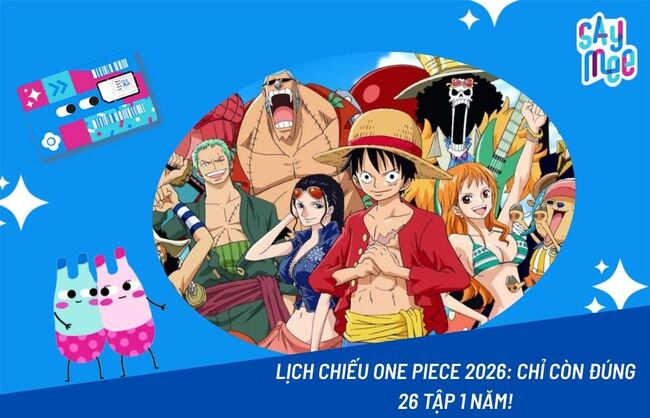 lịch chiếu one piece 2026