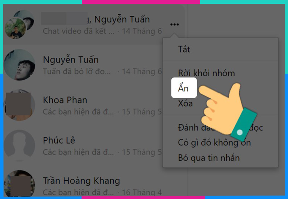 Cách xem tin nhắn lưu trữ trên Messenger và bỏ lưu trữ tin nhắn siêu đơn giản