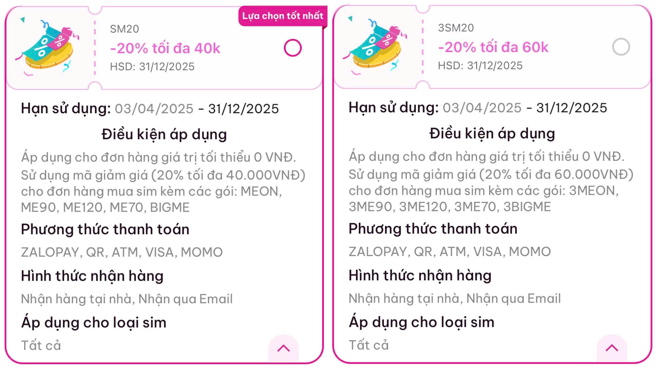 mã giảm giá 2