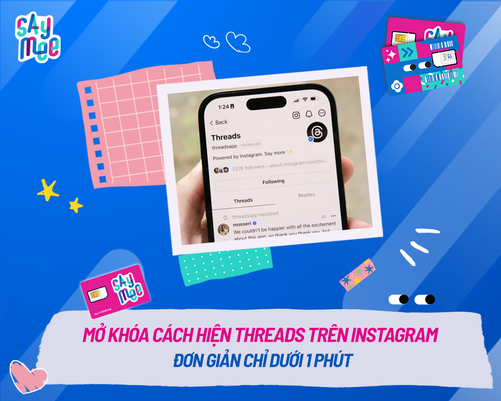 Mở khóa cách hiện Threads trên Instagram đơn giản chỉ dưới 1 phút