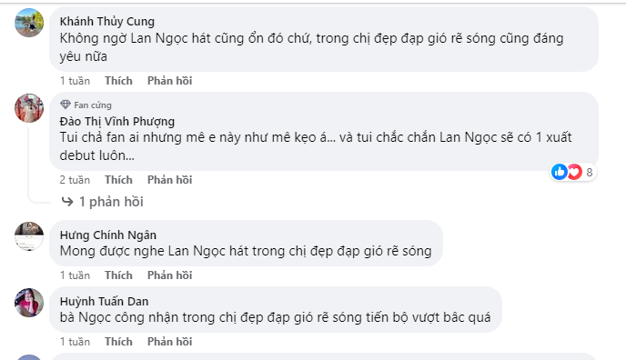 Nhận xét chị đẹp Ninh Dương Lan Ngọc