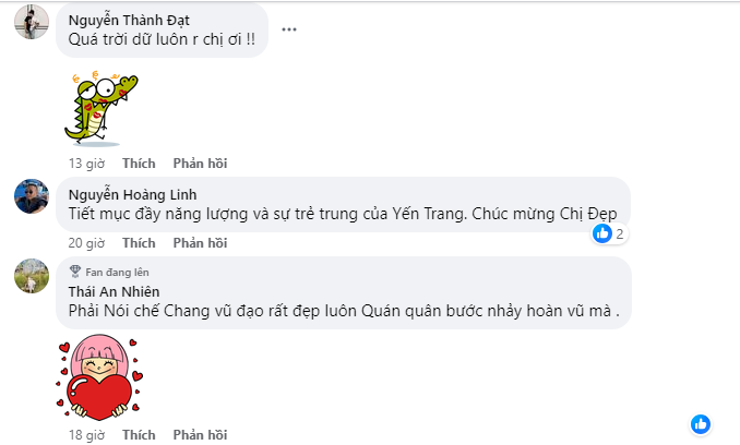 Đánh giá chị đẹp Yến Trang