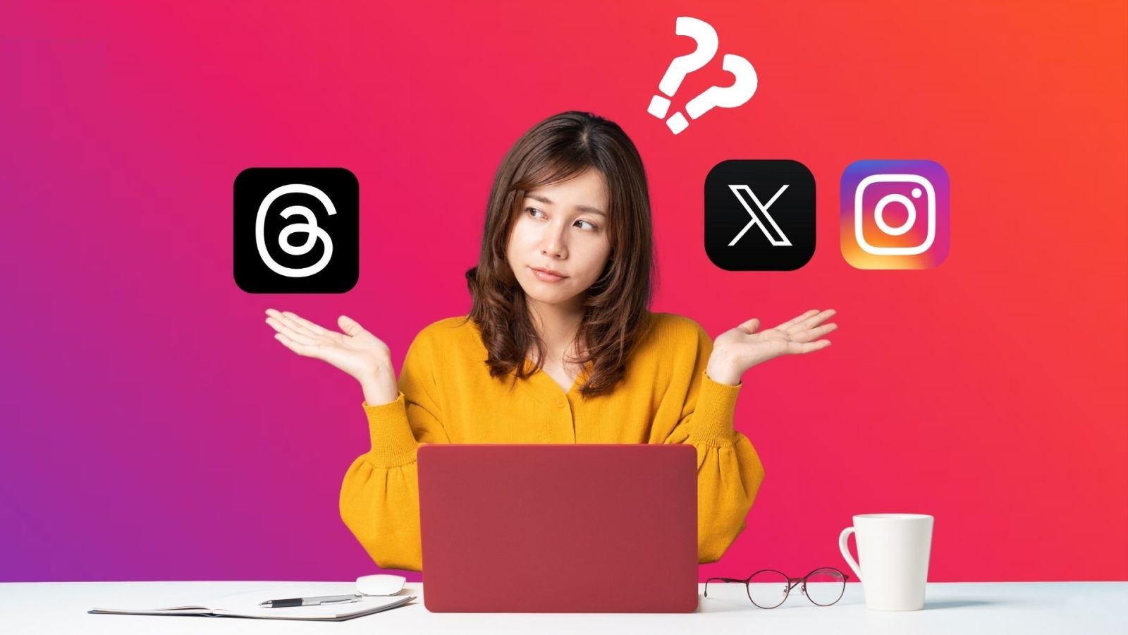 So sánh mạng xã hội Threads với Instagram và Twitter