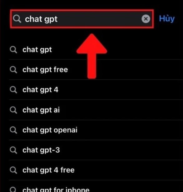 ChatGPT miễn phí trên iPhone b10