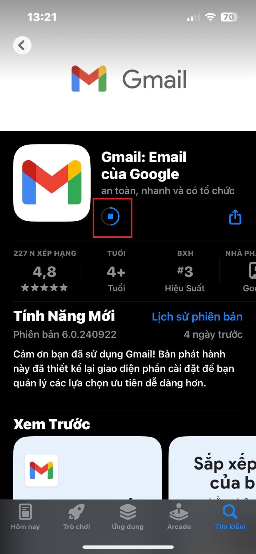 Tải Gmail về điện thoại - 2