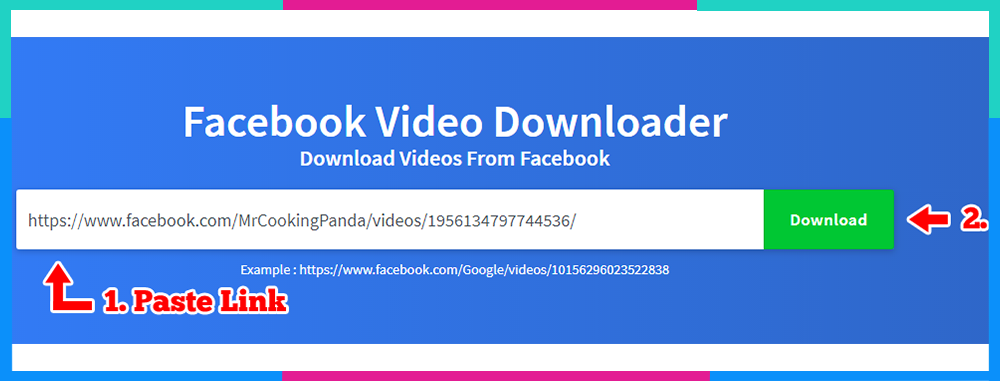 Cách tải Video Facebook về iPhone bằng getfvid b2