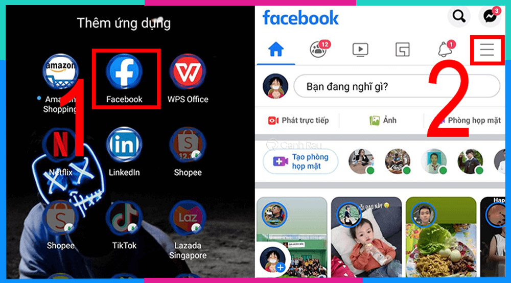 Tắt tự phát Video trên Facebook Android b2