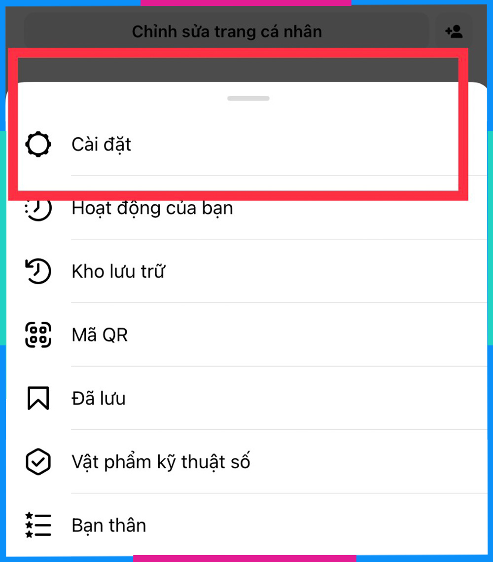 Cách đổi mật khẩu Instagram trên điện thoại B4