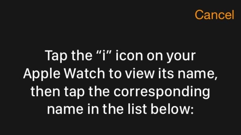 Cách kết nối Apple Watch với iPhone theo kiểu thủ công