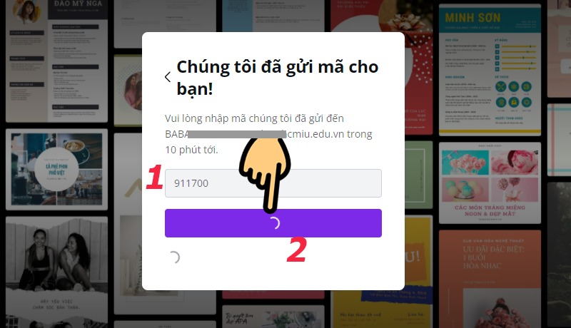 Thực hiện trên máy tính Bước 3