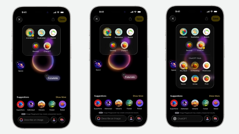 Dễ dàng kết hợp các emoji