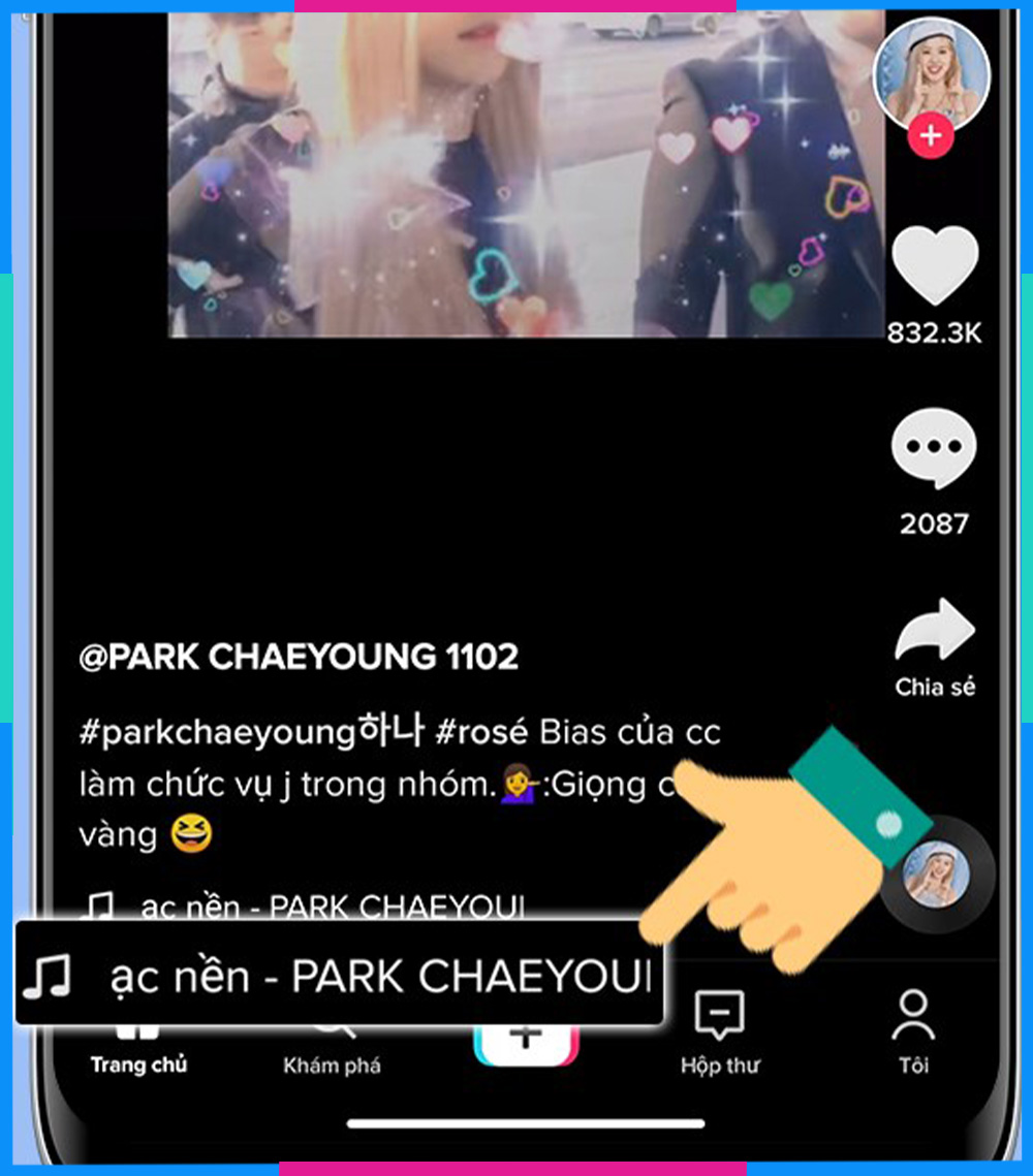 Cách tìm nhạc bằng Video trên Tiktok