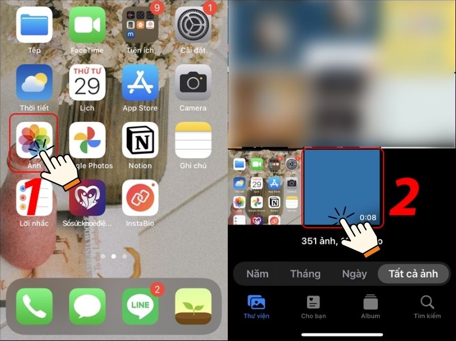 Video sau khi tải xuống từ Canva sẽ được lưu trên điện thoại Android