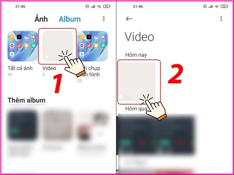Video sau khi tải xuống từ Canva sẽ được lưu trên điện thoại iPhone