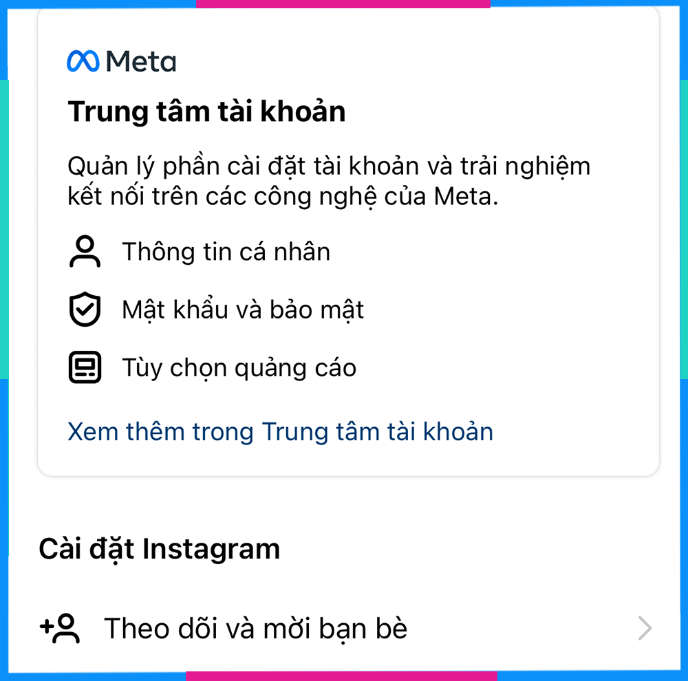 Vô hiệu hóa tài khoản Instagram trên iPhone B2