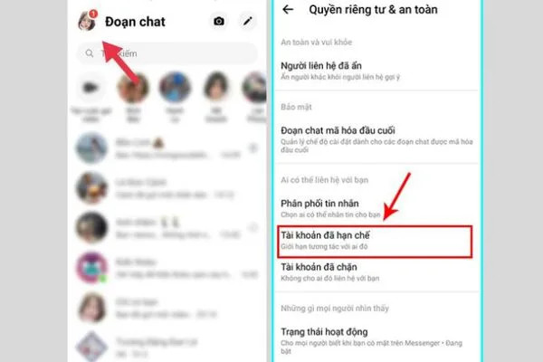 Tính năng hạn chế tin nhắn trên Messenger là gì? Cách tắt và bật từ A-Z